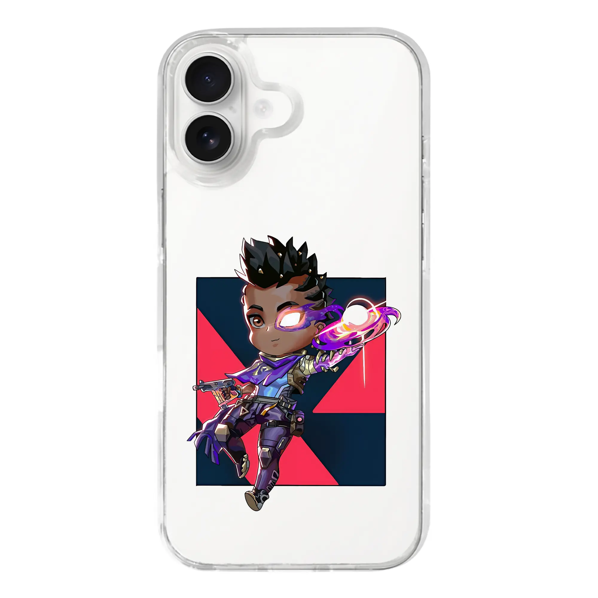 VALORANT グッズ,アストラ - iPhone 17シリーズ 透明スマホケース – 薄型・耐衝撃・精密フィット保護カバー